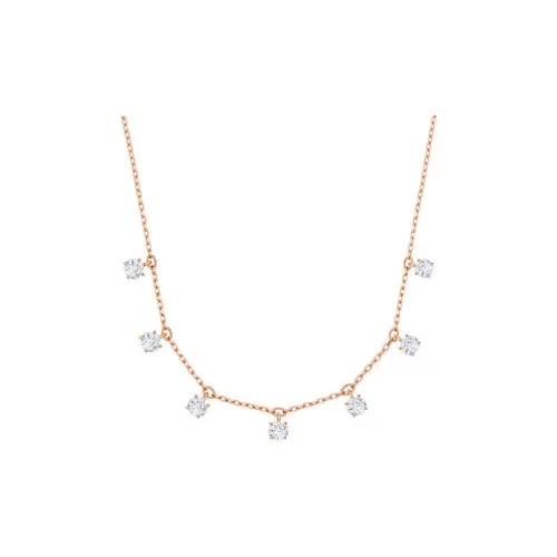 Swarovski Attract Metal Necklaces Розово-золотой Женские