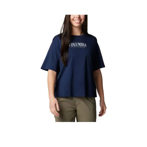 Columbia North Cascades Рукав с оборванным плечом T-рубашка Женская
