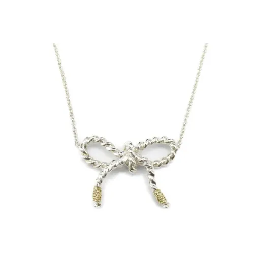 TIFFANY CO. 18К золото Ожерелья Женское Серебро