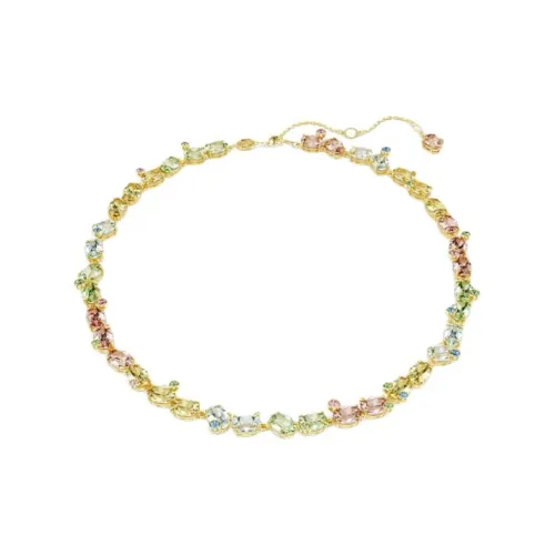 Swarovski Gema Искусственный кристалл Ожерелья Унисекс Многоцветные
