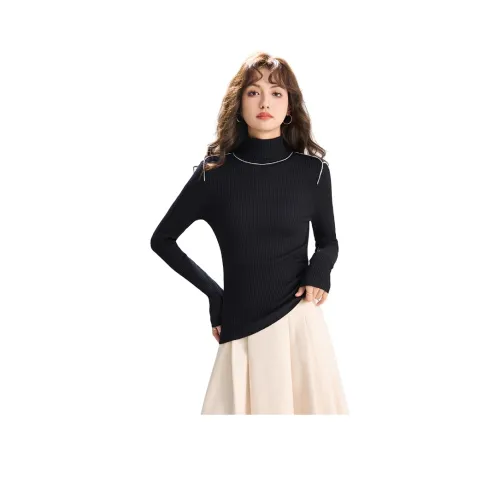 SMEN Черный Женский Трикотаж