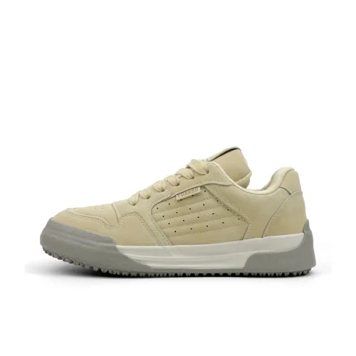 VASIBAEN Покрытие Амортизация Низкие Кроссовки для Скейтбординга Унисекс Light Желтый