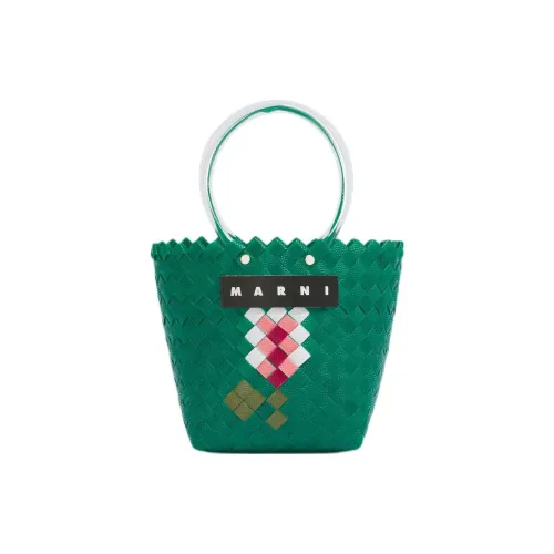 MARNI Полипропиленовая сумка женский жадеит зеленый