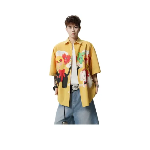 JIARONG Унисекс Рубашки