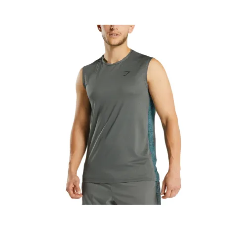 GYMSHARK Уголь Мужские Майки