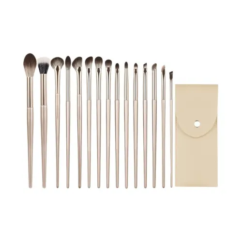 FR·PICAS Позолоченная кисть для теней для век кисть для глаз кисть для макияжа набор одежды портативная сумка полный комплект кистей для макияжа