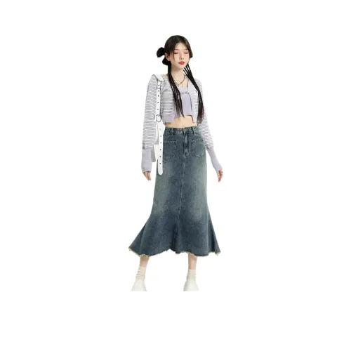 Dale Beauty Denim Long Skirt Women's