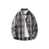 Синий кофе, клетчатый