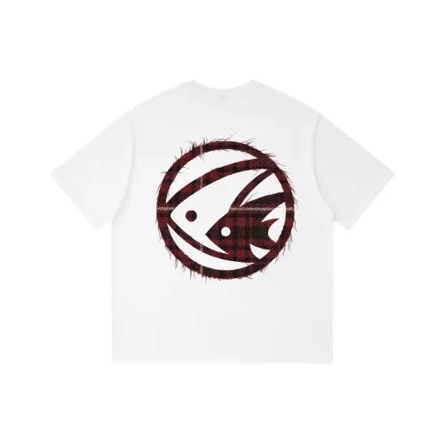 Двойная рыба Унисекс T-рубашки