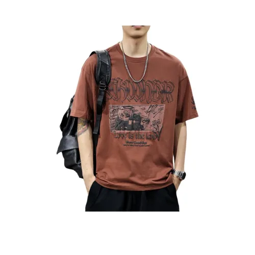 QIANJINNIU Красная унисекс футболка