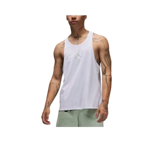 Jordan Flight MVPMesh SS25 Майка Мужская Белый Seafoam Каменный цвет Seafoam Камень