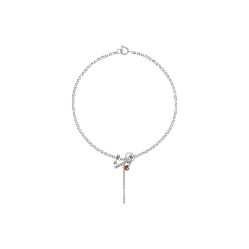 JUSTINE CLENQUET Браслеты из латани Мужской Серебряный