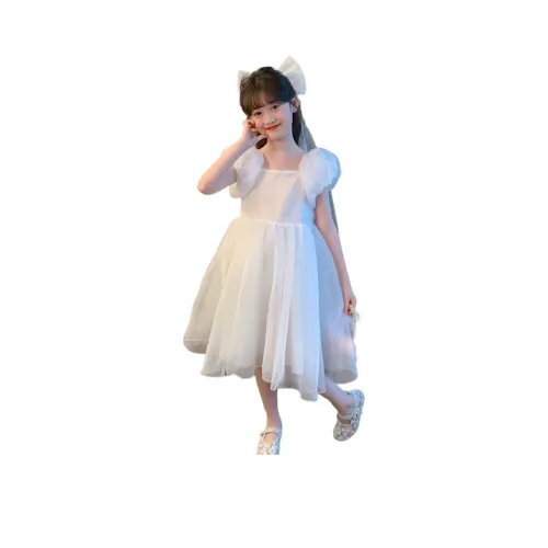 La Cergo Белый Kids Платья