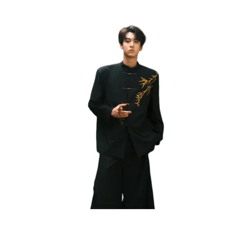 FALIAMS Золотой Вышивка Унисекс Офисные костюмы