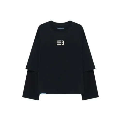 NAMESAKE Радость Черная Мужская T-Рубашка