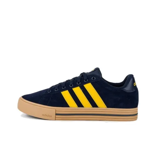 Adidas DAILY 4,0 Slip-resistant Abrasion-resistant Low Top Skateboard Shoes Men's Dark Blue Adidas DAILY 4,0 Противоскользящие Устойчивые к истиранию Низкие Кроссовки для скейтбординга Мужские Темно-синие