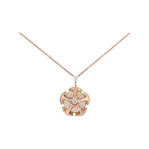 BVLGARI DIVAS' DREAM Серия 18К Розовое Золото Ожерелье Женское