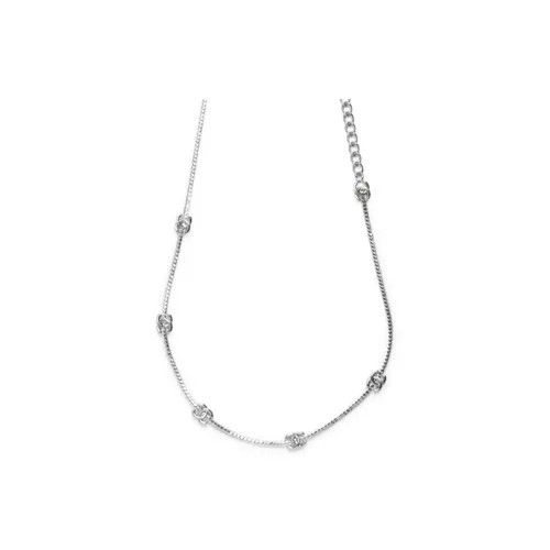 CHANEL Брасс Колье Женские Серебряные