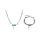 Мистический зеленый звездный комплект одежды