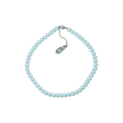 Get'em ON Shell Pearl Ожерелья Женские Blue