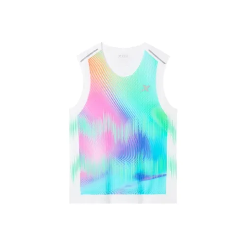 XYOUNG Pearl White Men's Tank Tops