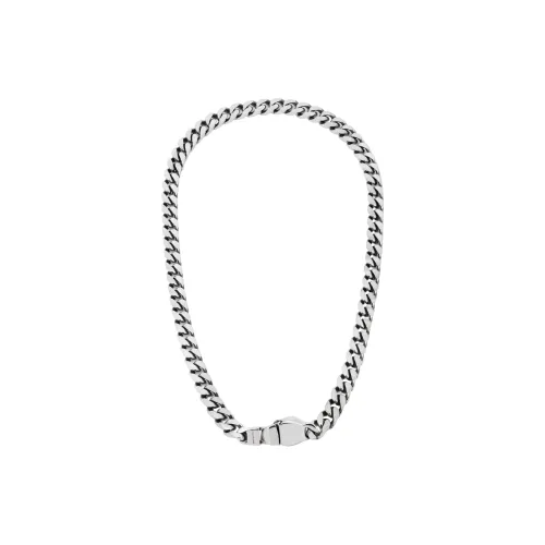 Alexander McQueen Браслеты из латани Серебряные Мужские