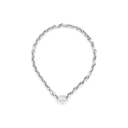 TIFFANY CO. Серебряные ожерелья Women's Silver