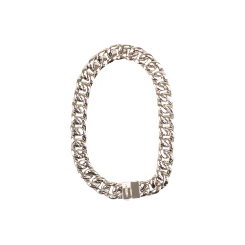 AMBUSH Ожерелья Серебряный Женские