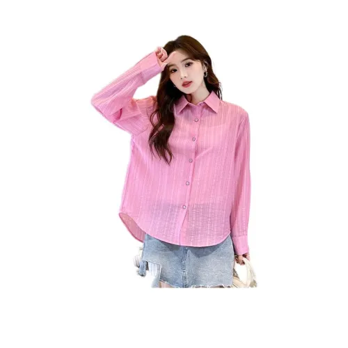 JEANSWEST Рубашка Летняя Женская Розовая