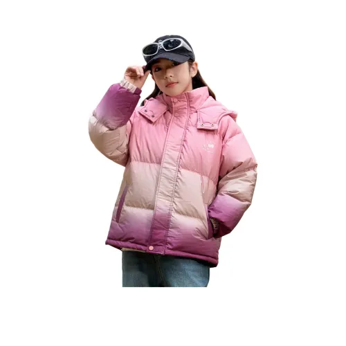 Disney Пуховик Градиент Розовый Подростки