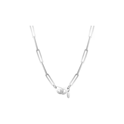 Cooraree Титановые стальные ожерелья унисекс