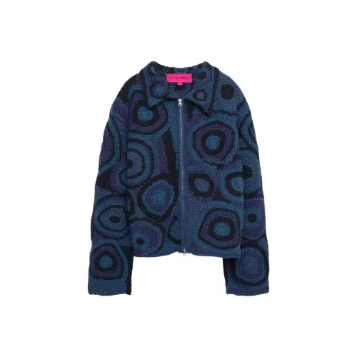 The Elder Statesman Blue Женские Куртки