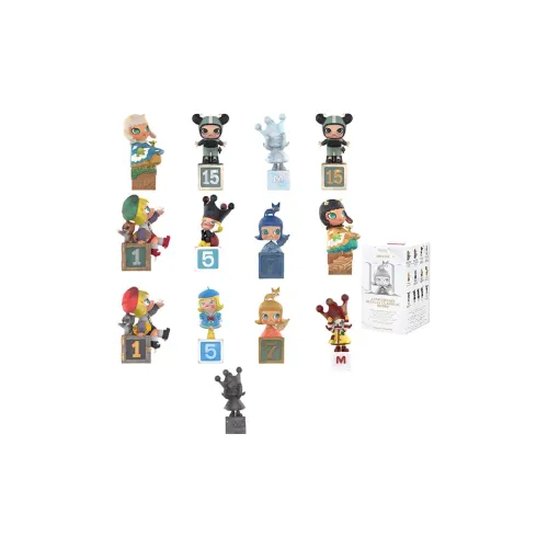 POP MART Молли Anniversary Sculpture Classic Return 2 Collection Blind Boxes 10 For A Single Blind Box Полная коробка