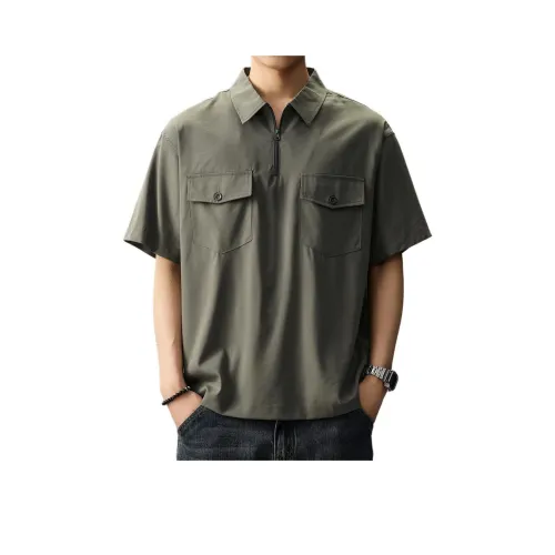 GUISE Лето Поло Свободный крой Унисекс