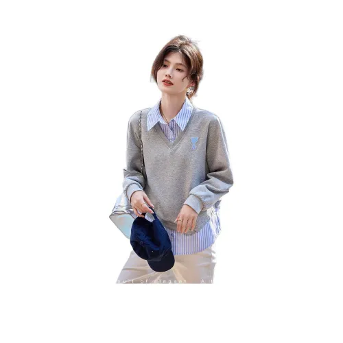 Свитшот Flowers in Water женский