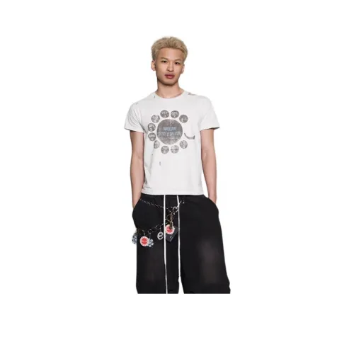 XIAN MAT JENIN T Рубашка Мужская Белая