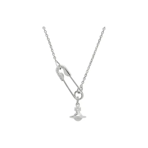 Вивьен Вествуд Safety Pin Pendant Ожерелье Унисекс
