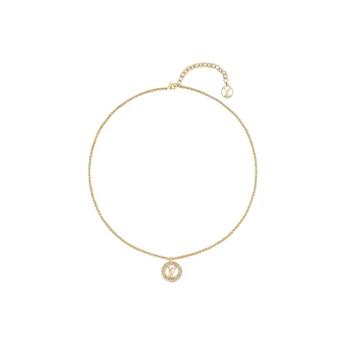 LOUIS VUITTON Louise By Night Metal Necklaces Женские