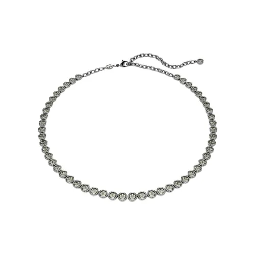 Swarovski Imber Металл Кристалл Кристалл Swarovski Ожерелья Женское Серебро