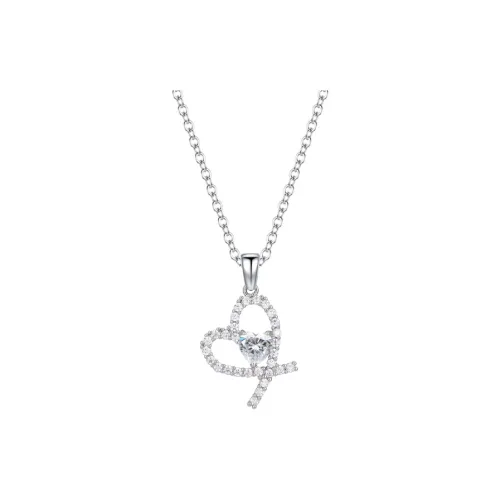 Барби Титановая сталь Ожерелья Женское Серебро