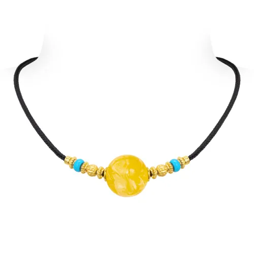 GAONAS Ожерелья с синтетическим кубическим цирконием Женские