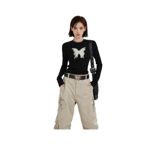 Princess Berdele T-Shirt Женская Черная