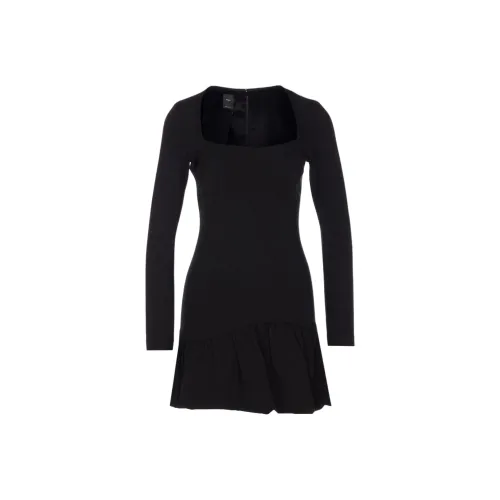 PINKO Длинное платье с длинными рукавами женское