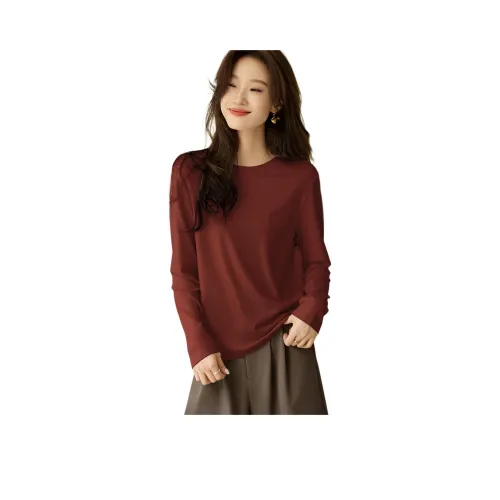 Mo Han Yi Mei Red Женские Футболки