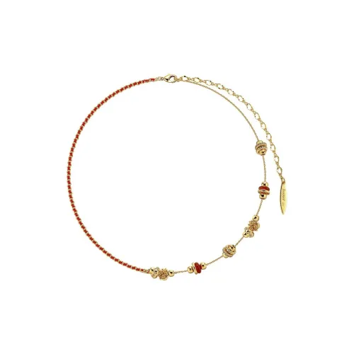 BOONEE ALUS Золото-покрытые медные ожерелья для женщин