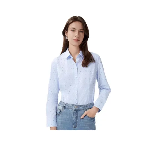 Hush Puppies Рубашка Женская Светло-Синяя