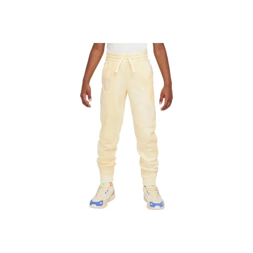 nike USA Soccer Team Olympic Series Big Детский Мальчики' Joggers Вязаные Тренировочные брюки Кокосовое молоко Белый Детский