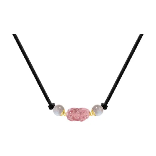 TRUE ME Обсидиан Ожерелья Унисекс