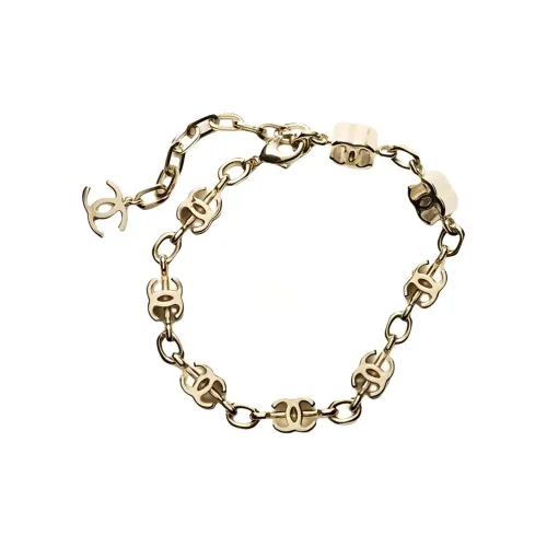 CHANEL Металлические ожерелья Золотой Женские
