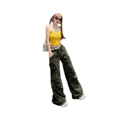 YINLEI Женские брюки карго